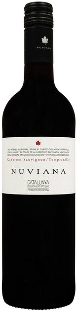 Вино Nuviana Cabernet Sauvignon/Tempranillo чер сухе 0,75 Іспанія 12%